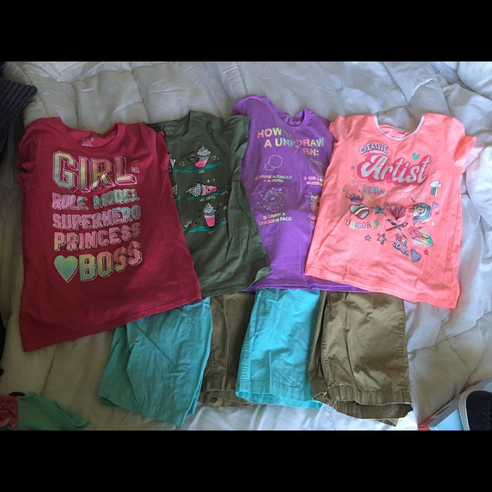 (6) Children’s Place Short Sets